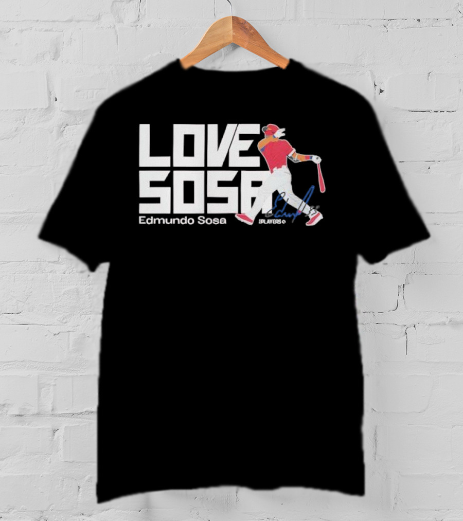 Edmundo Sosa Love Sosa Player Signature Collection T-Shirt