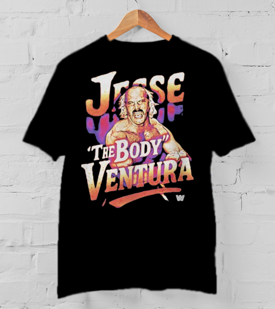 Jesse Ventura The Body Vintage Wrestling W T-Shirt