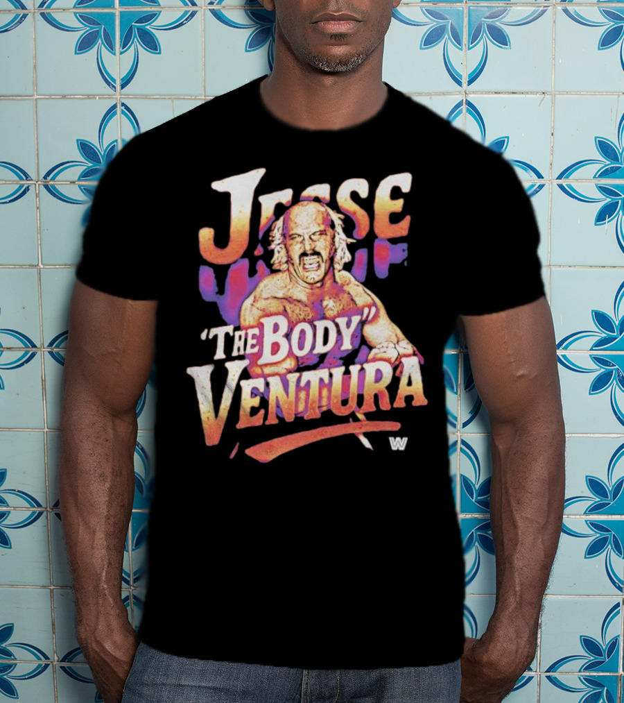 Jesse Ventura The Body Vintage Wrestling W T-Shirt
