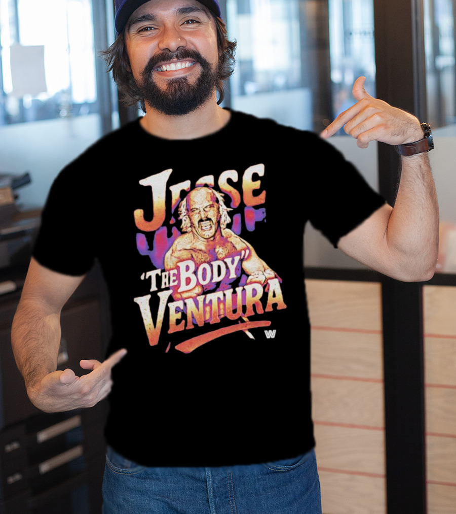 Jesse Ventura The Body Vintage Wrestling W T-Shirt
