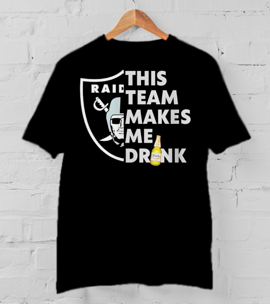 Las Vegas Raiders Beer Fun Game Day Humor T-Shirt