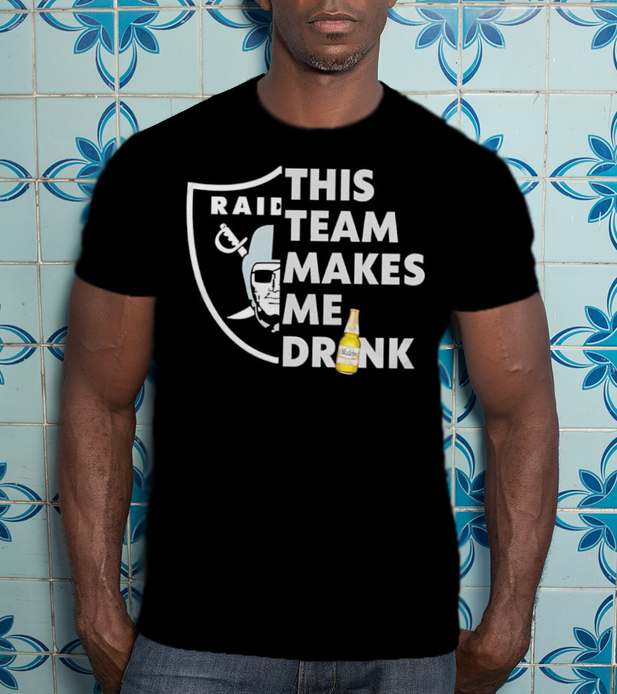 Las Vegas Raiders Beer Fun Game Day Humor T-Shirt