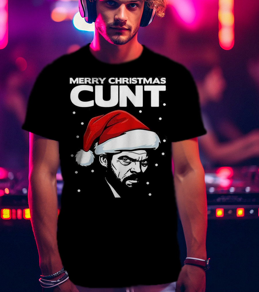 Merry Christmas Cunt Tyrion Lannister Santa Hat A Song Of Ice And Fire T-Shirt
