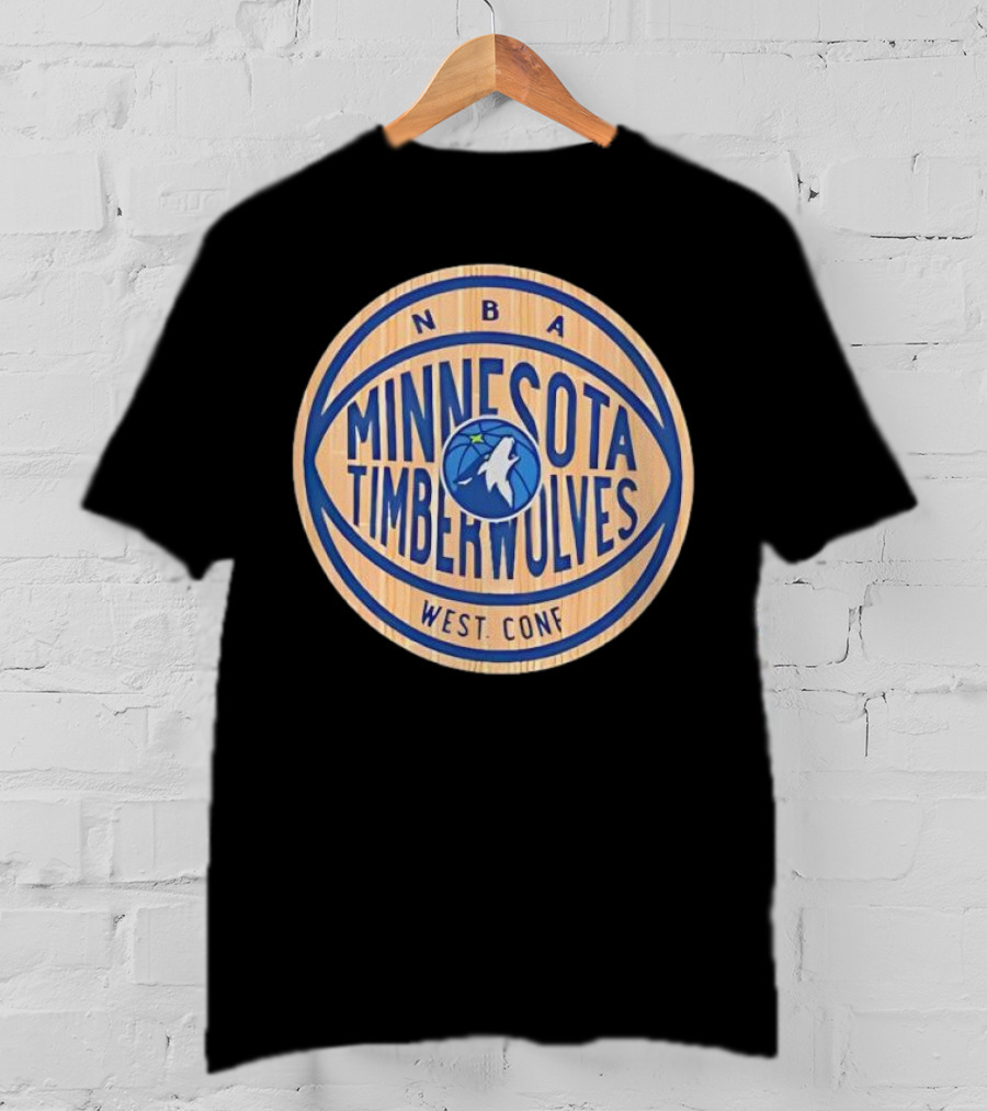 NBA Minnesota Timberwolves West Conf Team Emblem T-Shirt