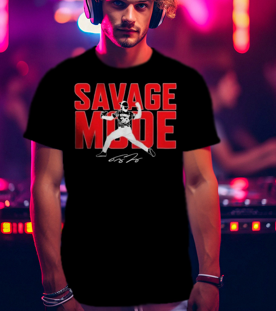 Savage Mode Trey Yesavage Toronto Blue Jays Signature T-Shirt