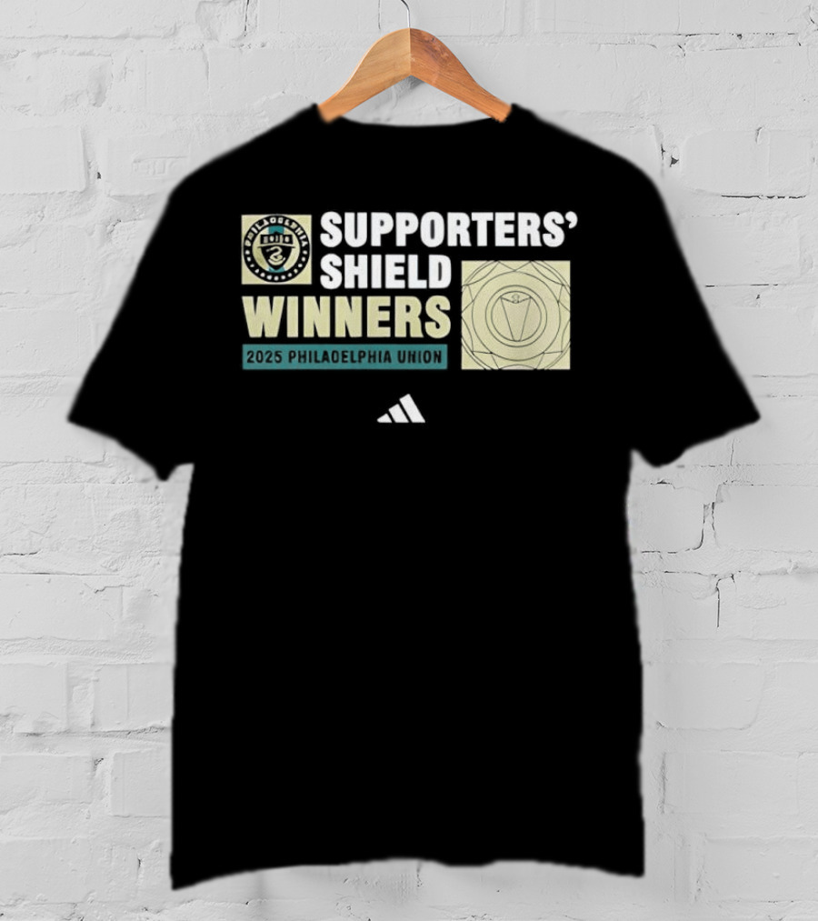 Supporters’ Shield Winners 2025 Philadelphia Union T-Shirt