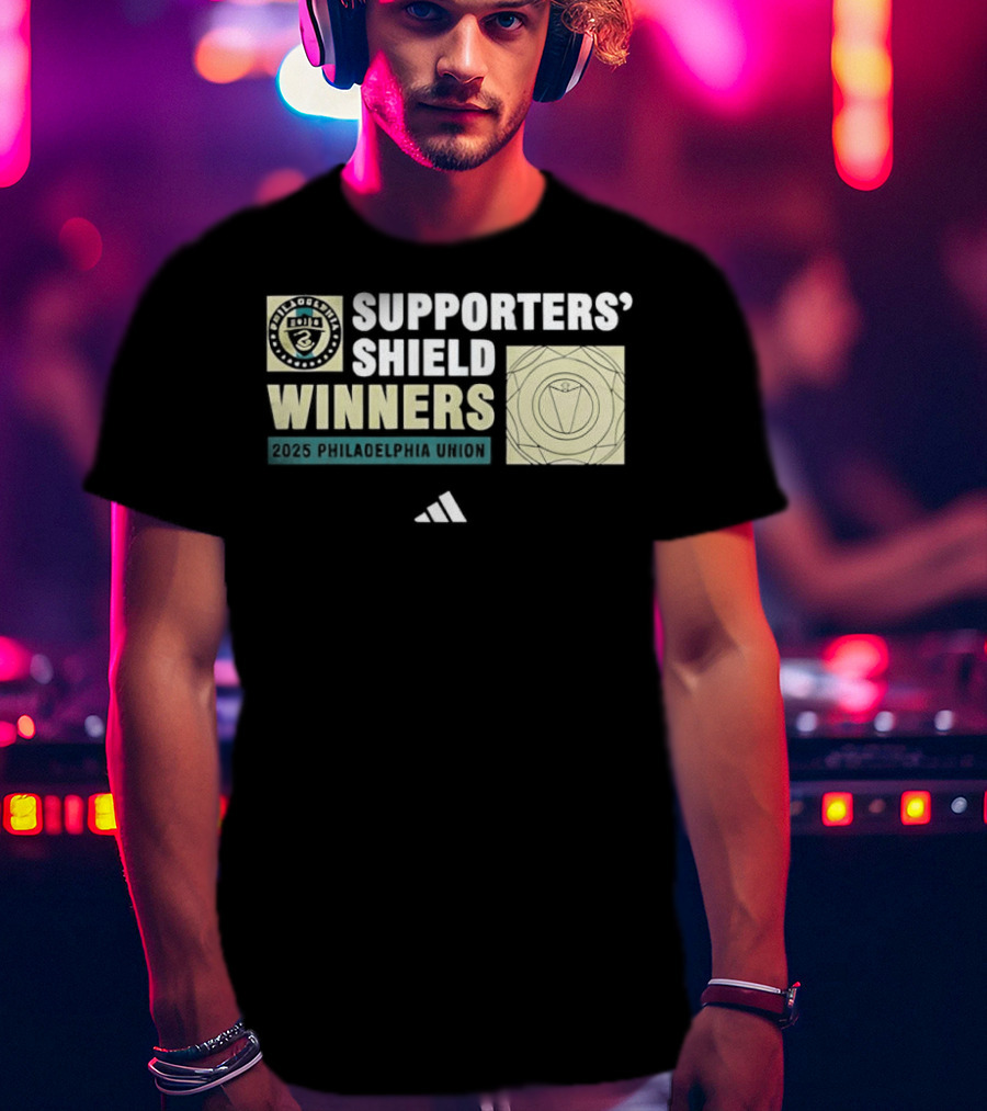 Supporters’ Shield Winners 2025 Philadelphia Union T-Shirt