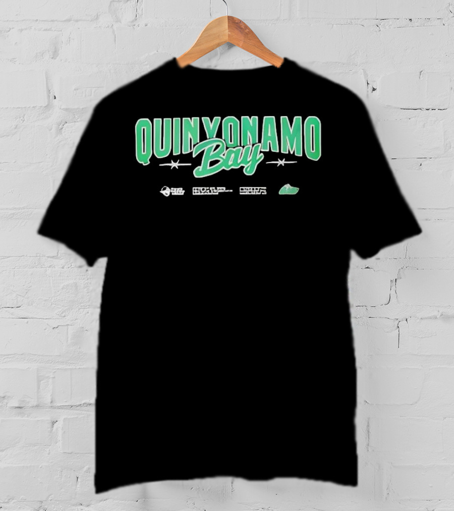 Quinyonamo Bay Authentic Merchandise Guantanamo Bay Exclusive Icons T-Shirt