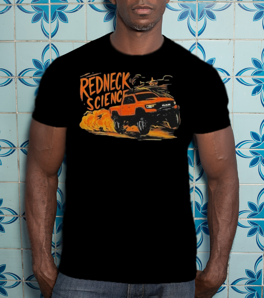 Redneck Science RAM Truck Explosion Adventure T-Shirt