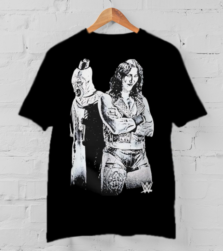 Rhea Ripley Terrifier WWE Collaboration Black Ripple Junction T-Shirt