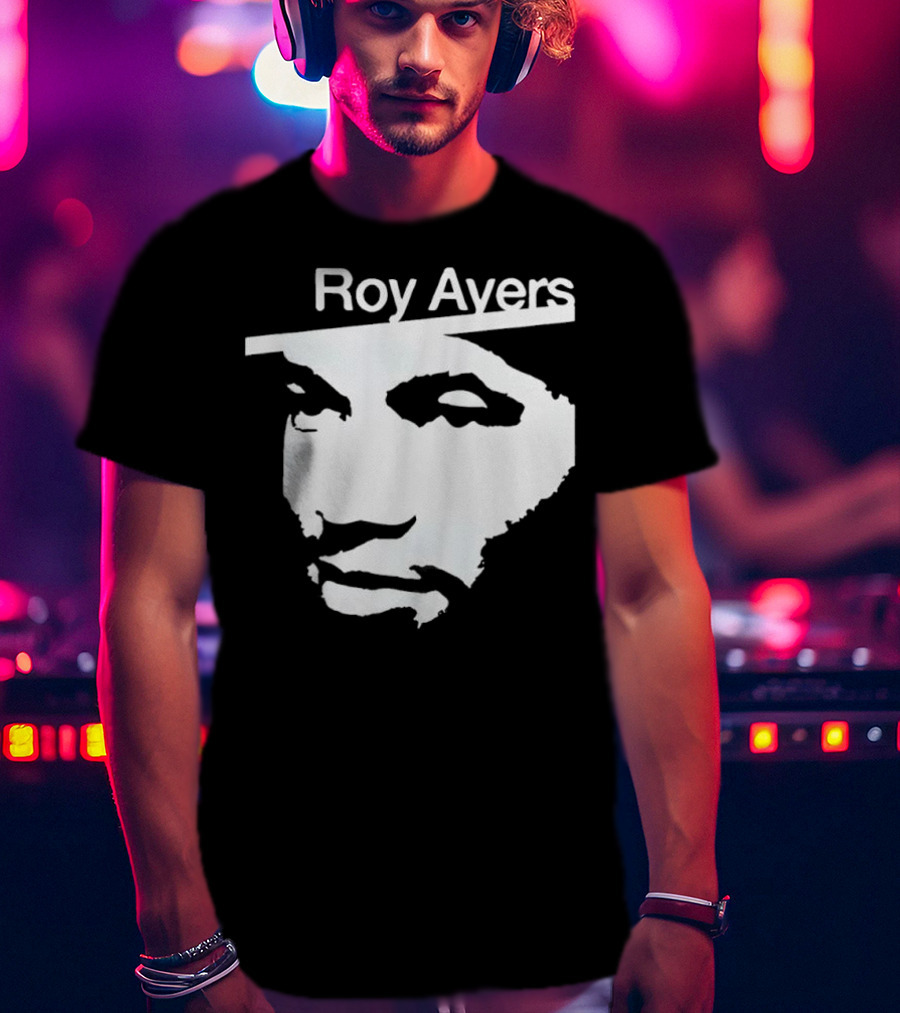Roy Ayers Iconic Face Design T-Shirt