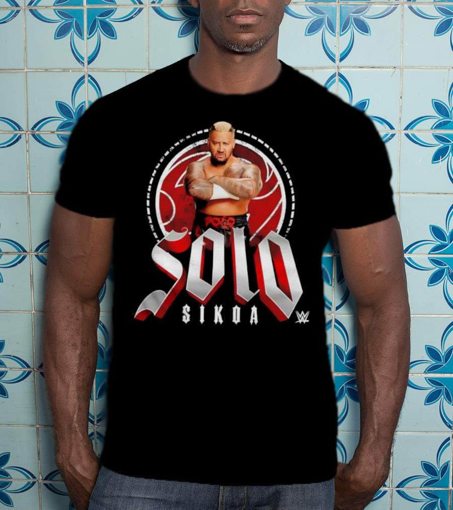 Solo Sikoa Tribal Wrestling Circle T-Shirt