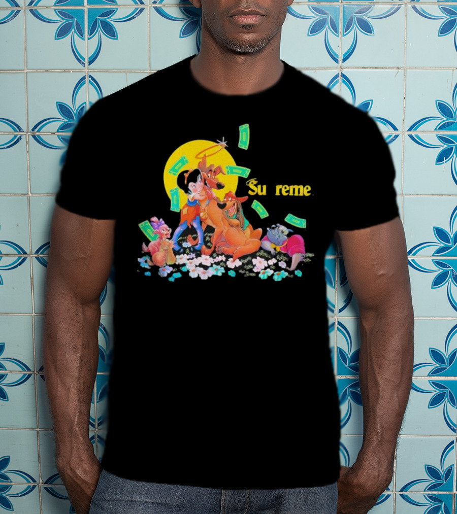 Supreme All Dogs Go To Heaven Fall Winter 2025 Collection T-Shirt