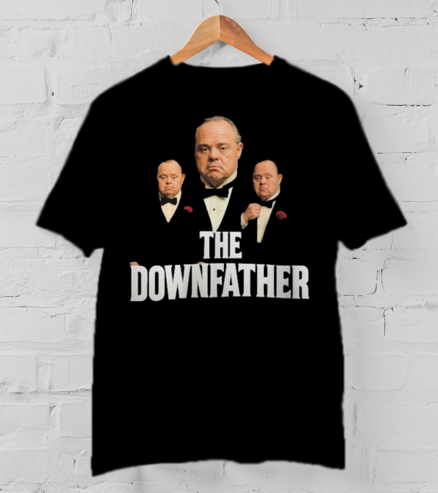 The Downfather Parody The Godfather Tuxedo Trio T-Shirt