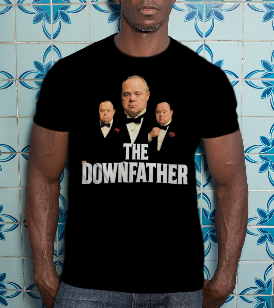 The Downfather Parody The Godfather Tuxedo Trio T-Shirt