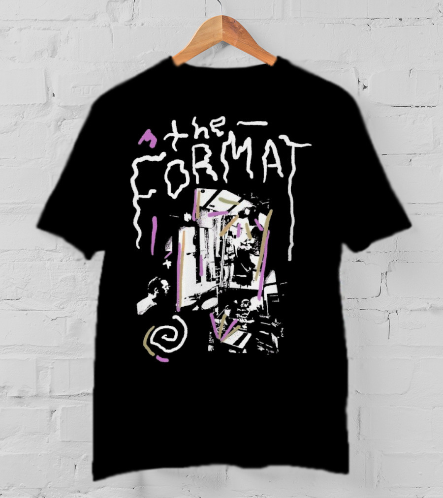 The Format Band Berry Pastel Abstract Art Vibrant Style T-Shirt