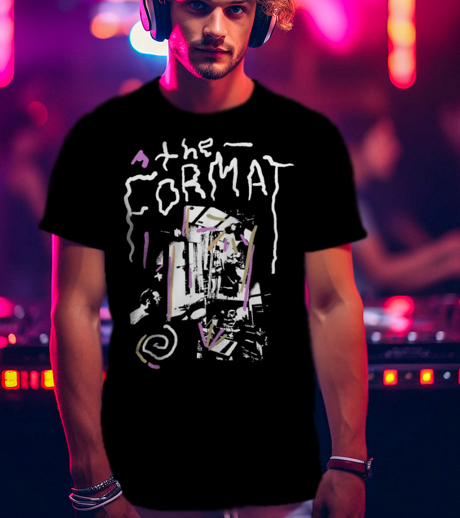 The Format Band Berry Pastel Abstract Art Vibrant Style T-Shirt
