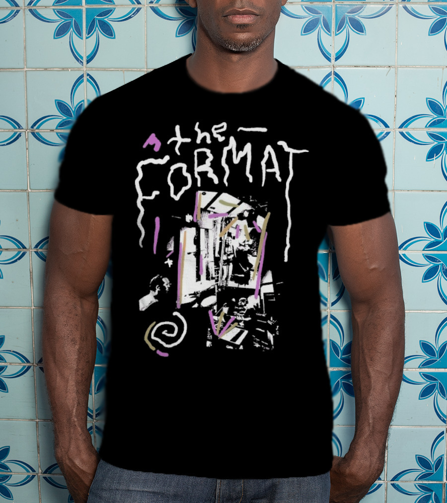 The Format Band Berry Pastel Abstract Art Vibrant Style T-Shirt