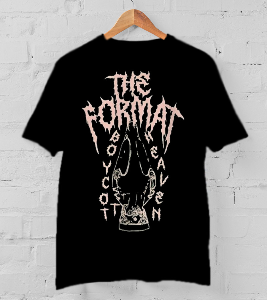 The Format Boycott Heaven Metal Style T-Shirt