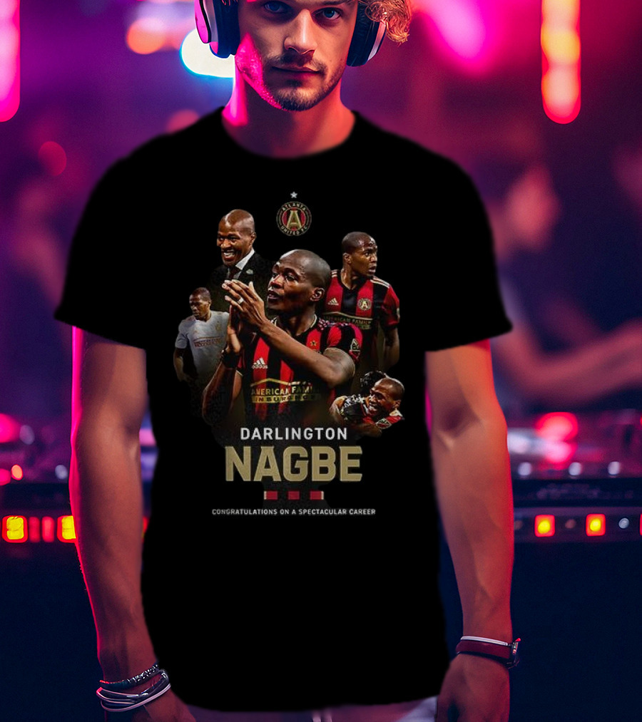 Atlanta United FC Darlington Nagbe Congratulations On A Spectacular Career T-Shirt