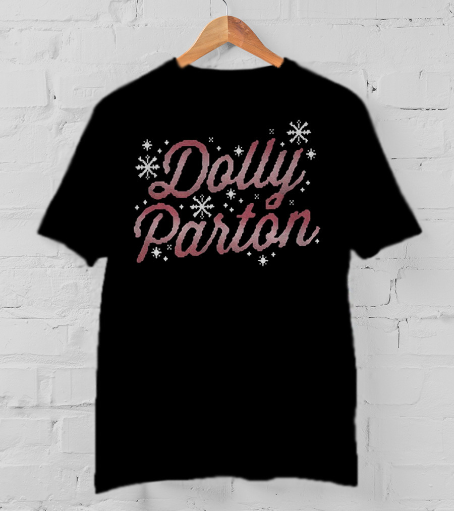Dolly Parton Snowflake Christmas Holiday 2025 T-Shirt