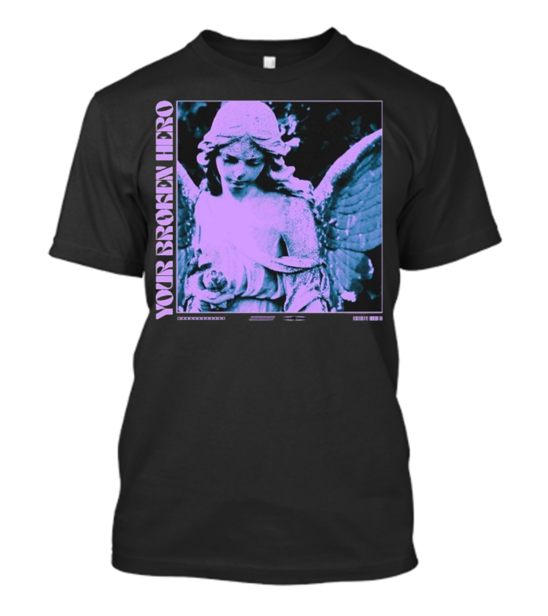 Your Broken Hero Emo’s Not Dead Angel T-Shirt