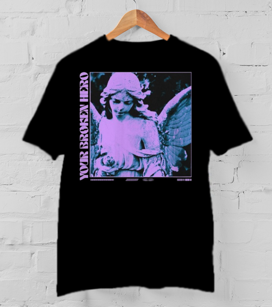 Your Broken Hero Emo’s Not Dead Angel T-Shirt