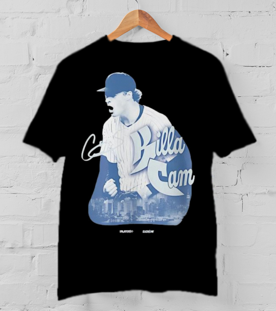 Killa Cam New York Yankees Cityscape Pitcher Style T-Shirt