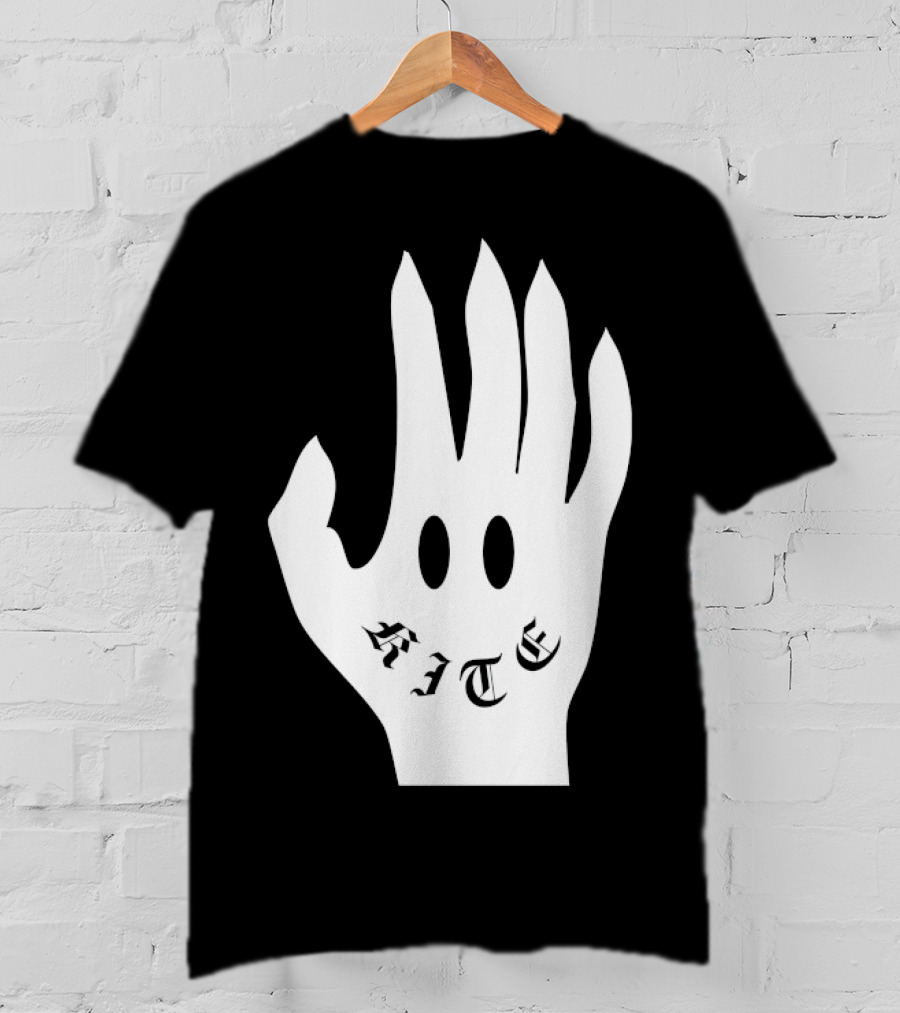 Kite Smile Hand By Stefan Fält T-Shirt