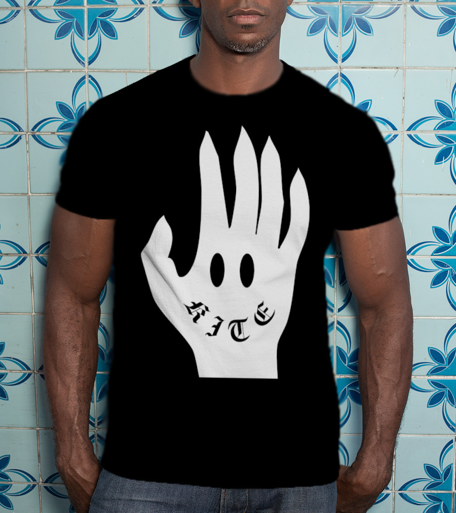 Kite Smile Hand By Stefan Fält T-Shirt