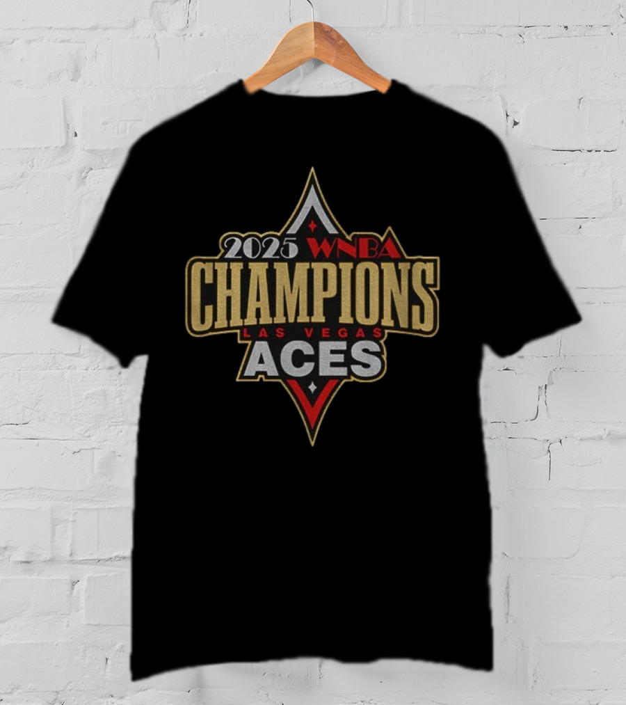 Las Vegas Aces WNBA Champions 2025 T-Shirt