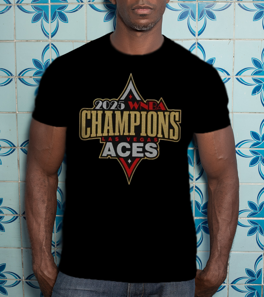 Las Vegas Aces WNBA Champions 2025 T-Shirt