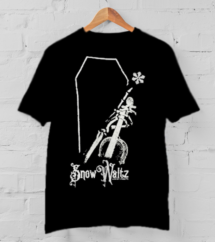 Lindsey Stirling Snow Waltz Coffin And Violin Snowflake T-Shirt