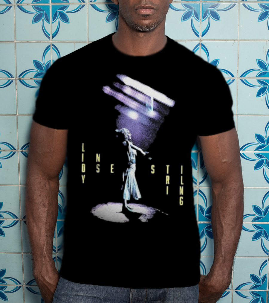 Lindsey Stirling Energetic Stage Performance With Spotlight T-Shirt