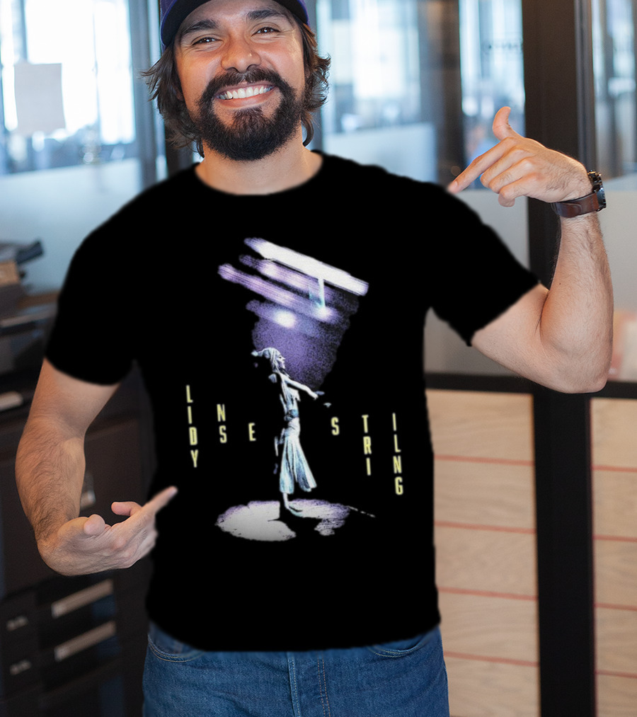 Lindsey Stirling Energetic Stage Performance With Spotlight T-Shirt
