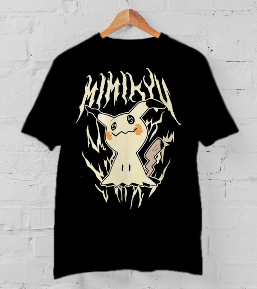 Mimikyu Pokémon Character Creepy Ghostly Appearance T-Shirt