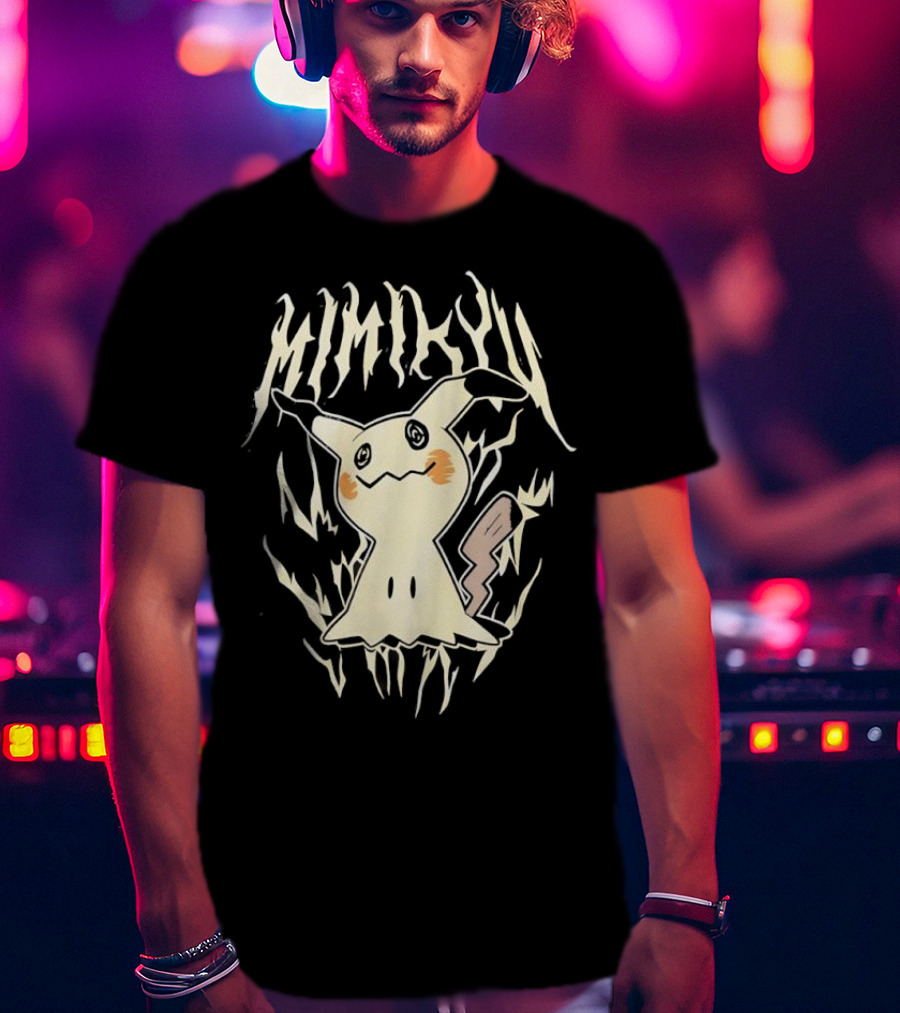 Mimikyu Pokémon Character Creepy Ghostly Appearance T-Shirt