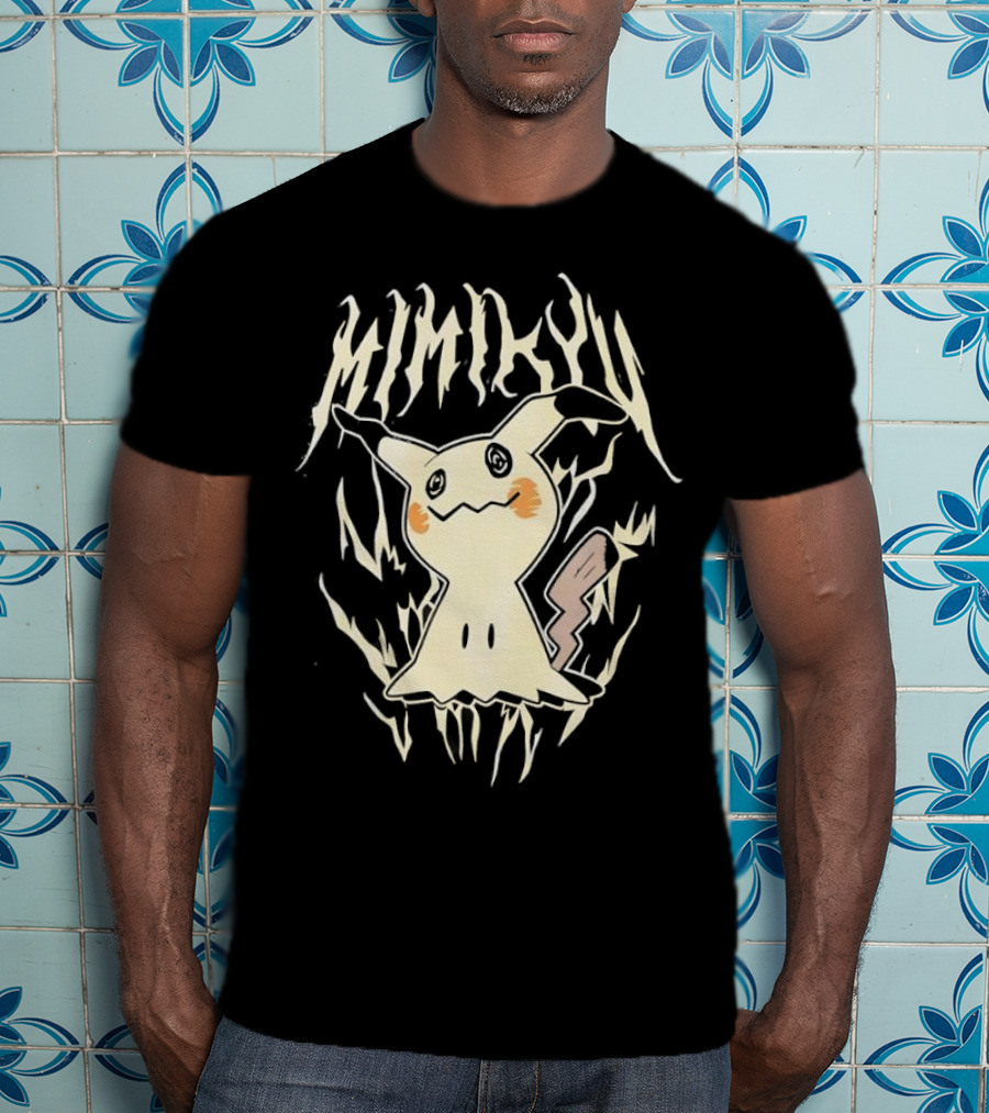 Mimikyu Pokémon Character Creepy Ghostly Appearance T-Shirt
