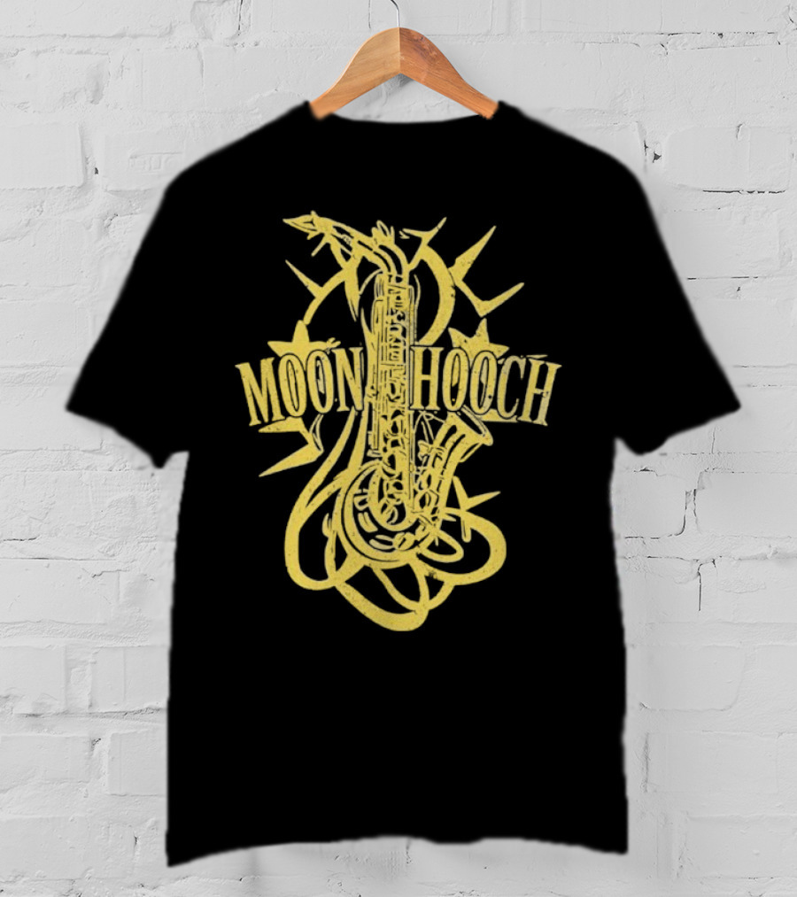 Moon Hooch Saxophone Burst Yellow Graphic T-Shirt