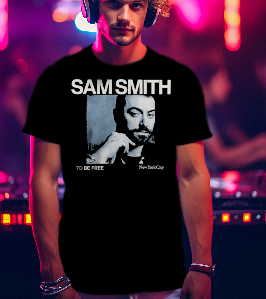 Sam Smith To Be Free New York City T-Shirt