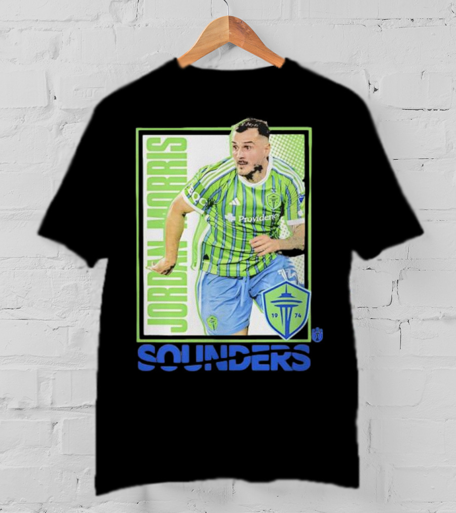 Seattle Sounders FC Jordan Morris 1974 Providence Ultras Image T-Shirt