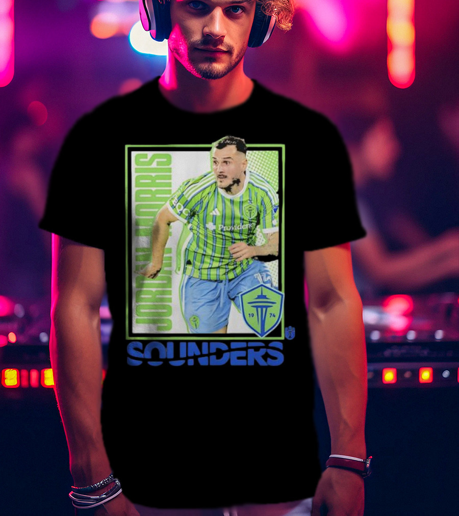 Seattle Sounders FC Jordan Morris 1974 Providence Ultras Image T-Shirt