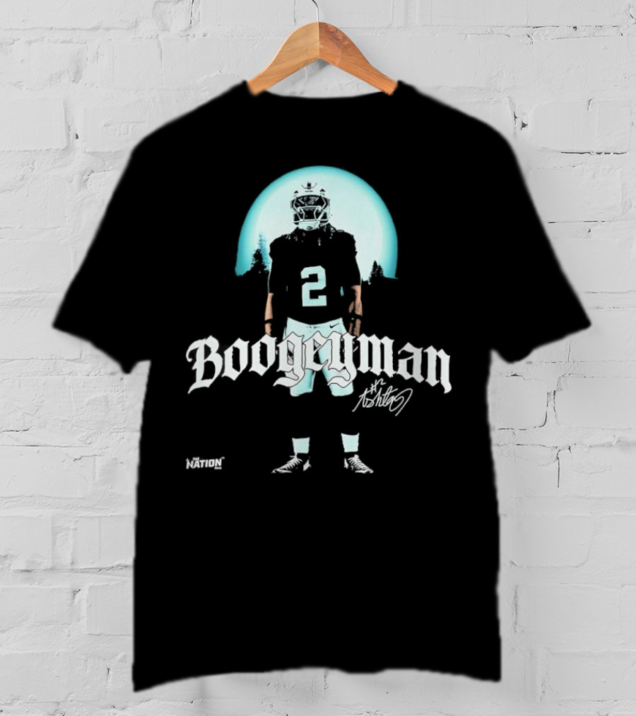 The Boogeyman Jalen Hurts 2 Signature NFL Player Moonlight T-Shirt