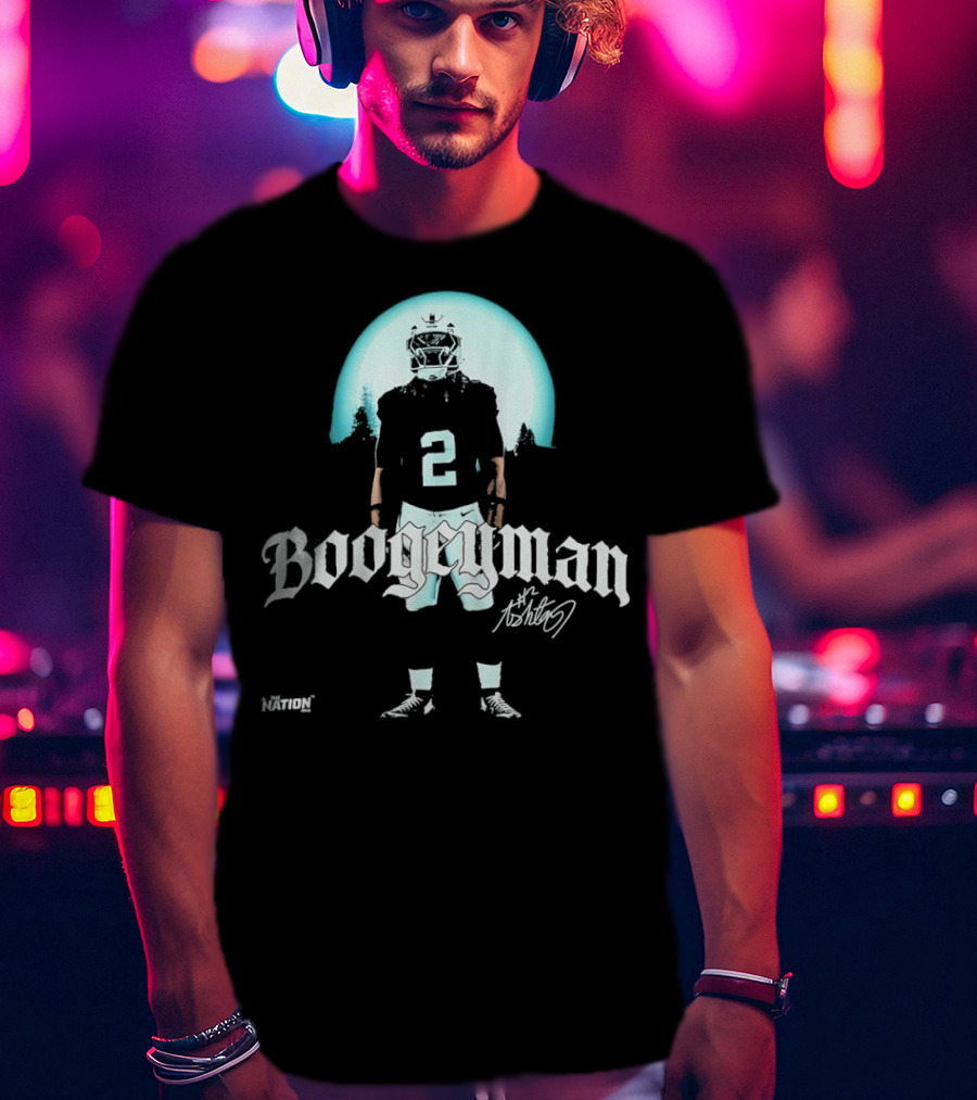 The Boogeyman Jalen Hurts 2 Signature NFL Player Moonlight T-Shirt