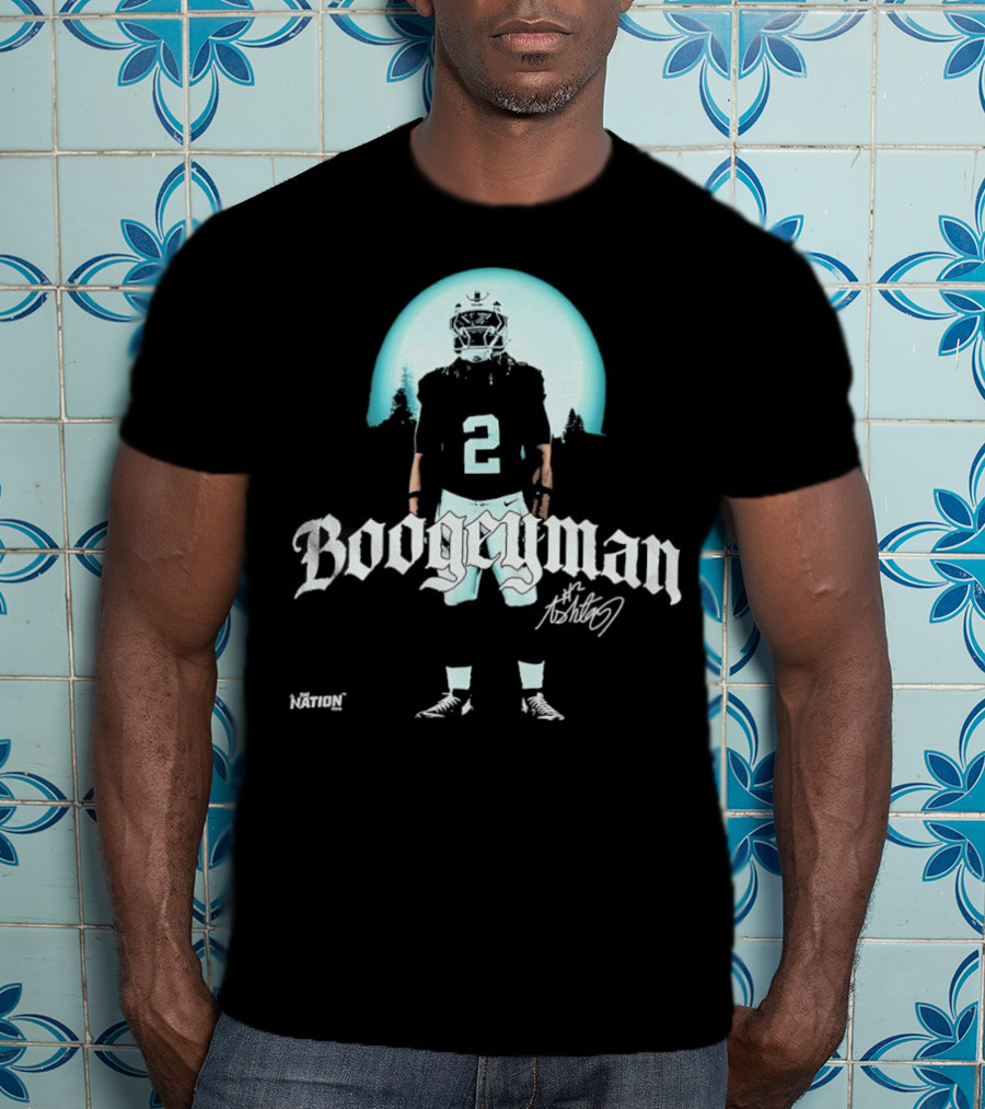 The Boogeyman Jalen Hurts 2 Signature NFL Player Moonlight T-Shirt
