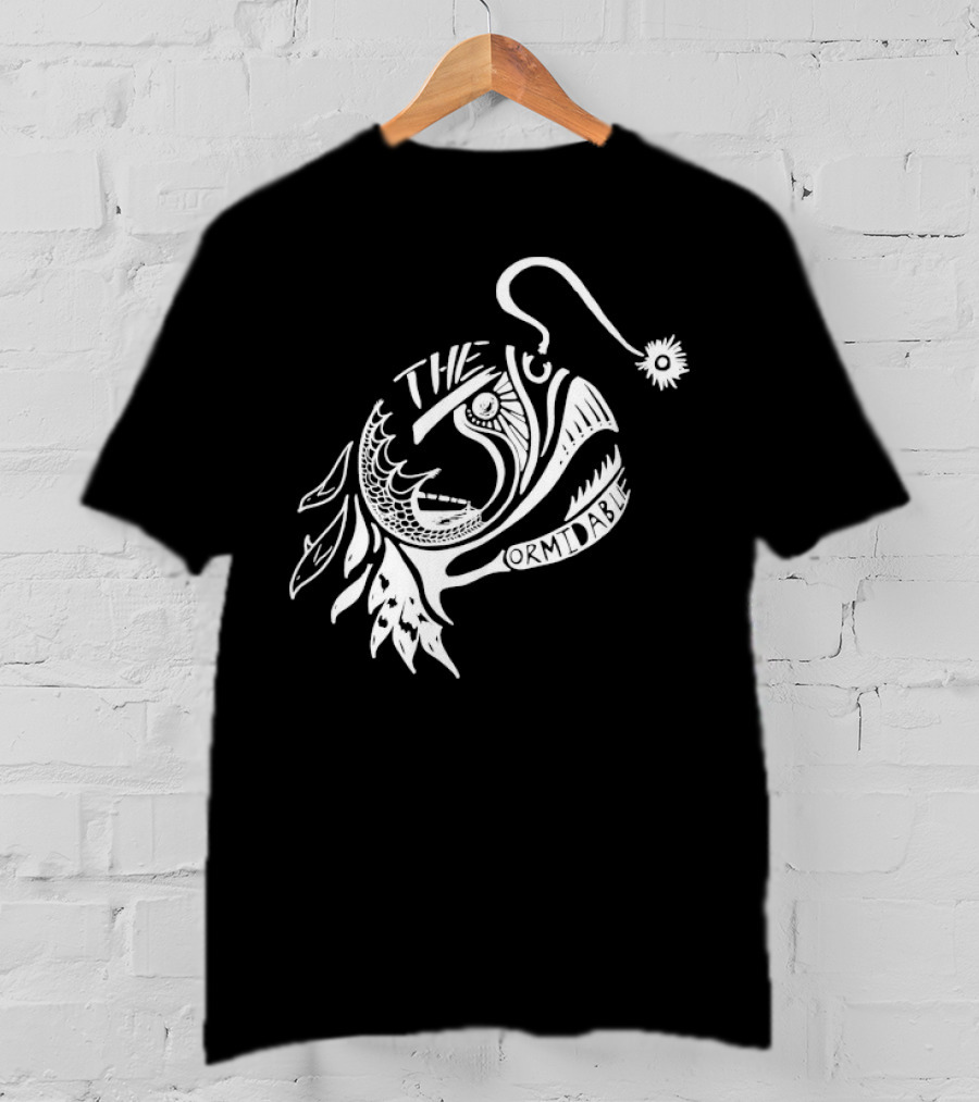 The Joy Formidable MC Fish Unique Anglerfish Art T-Shirt