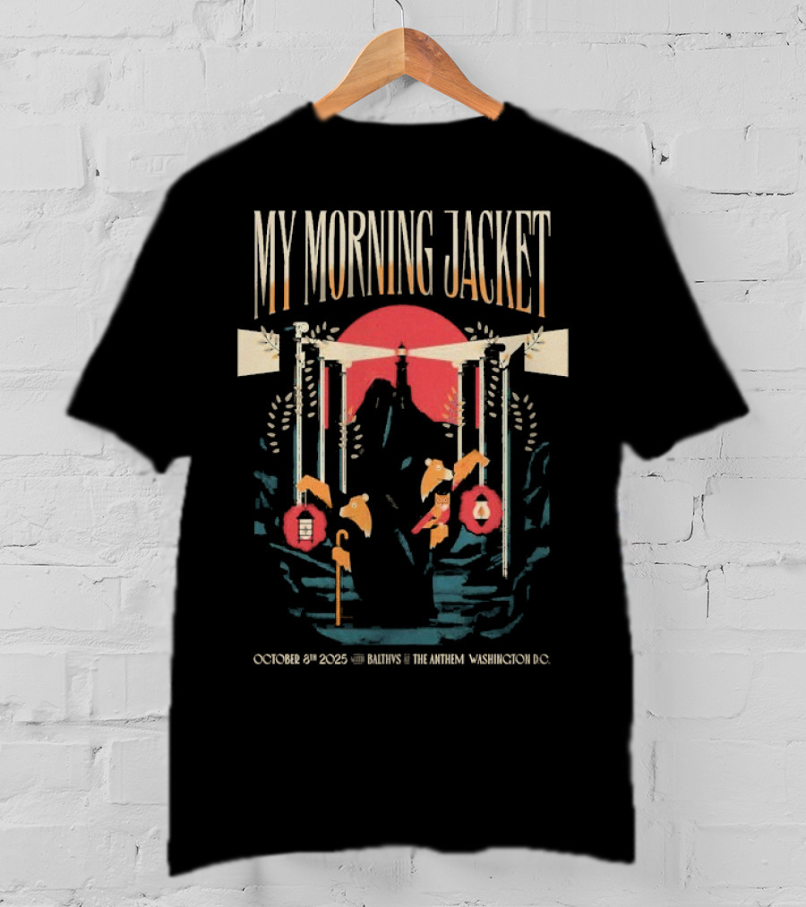 My Morning Jacket October 8 2025 The Anthem Washington DC Balthvs Event T-Shirt