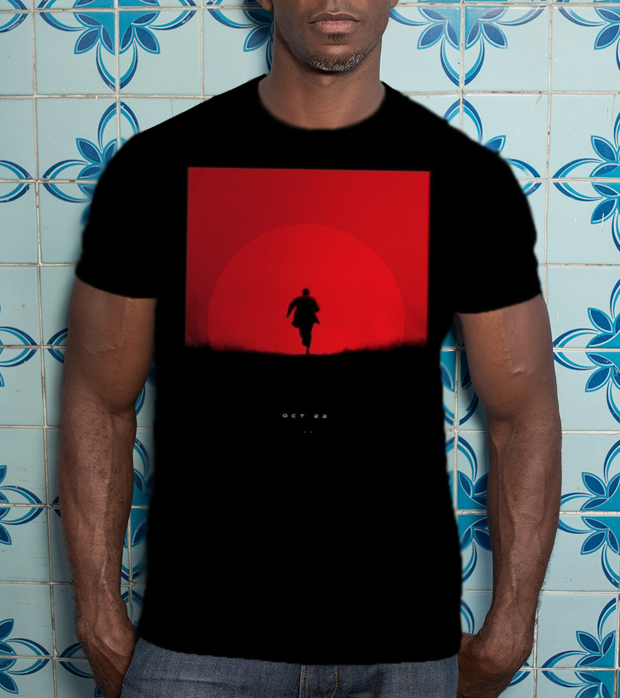 Tycho Scott Hansen October 22 2025 Running Figure Red Circle T-Shirt