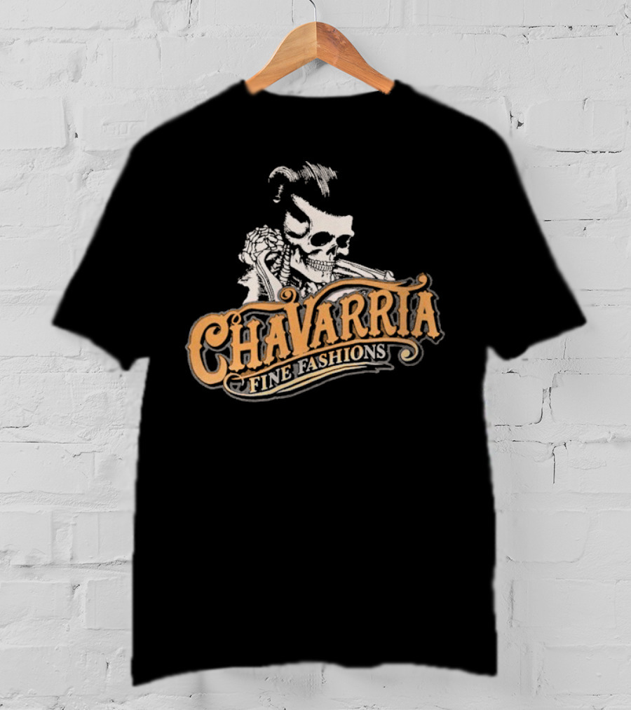 Chavarria Fine Fashions Pomade Skull Style T-Shirt