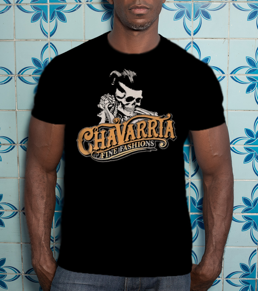Chavarria Fine Fashions Pomade Skull Style T-Shirt